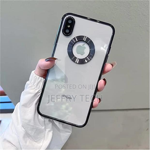 iPhone XS Max Clear Magsafe Thin Back Cover (XS Max,Black) - thumbnail 3