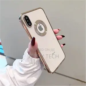 iPhone XS Clear Ultra Phone Case Back Cover (XS Rosegold)