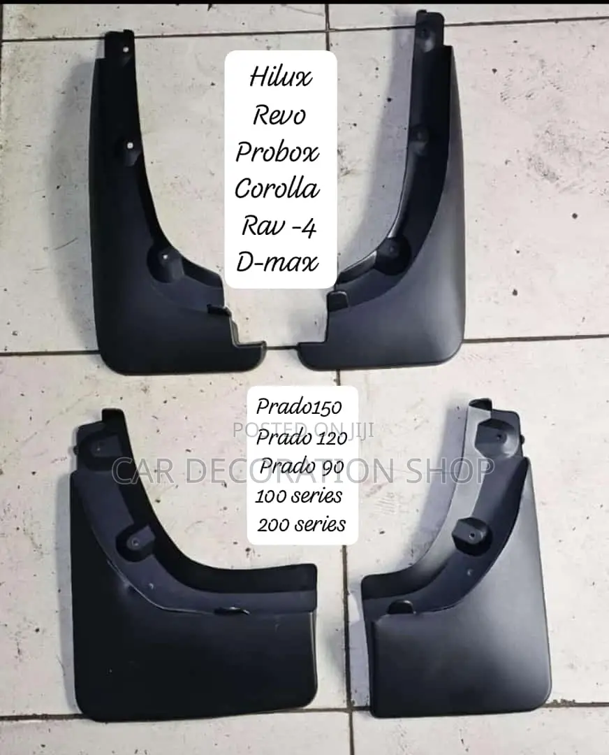 Different Car Models Flexible Splash Mudguard 4pc