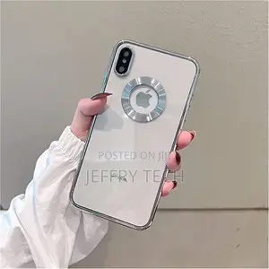 iPhone XS Max Clear Mgsafe Back Cover (XS Max Silver)