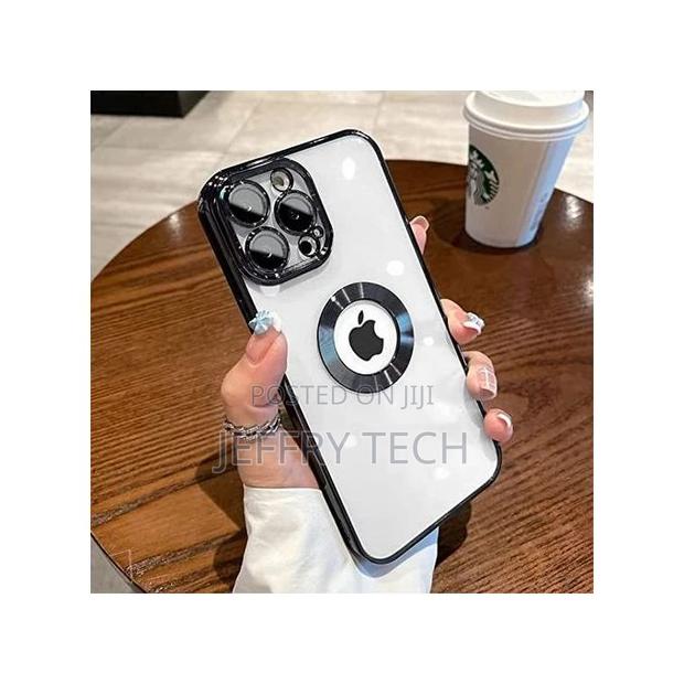 iPhone 13 Pro Clear Magsafe Back Cover (13pro Black,)