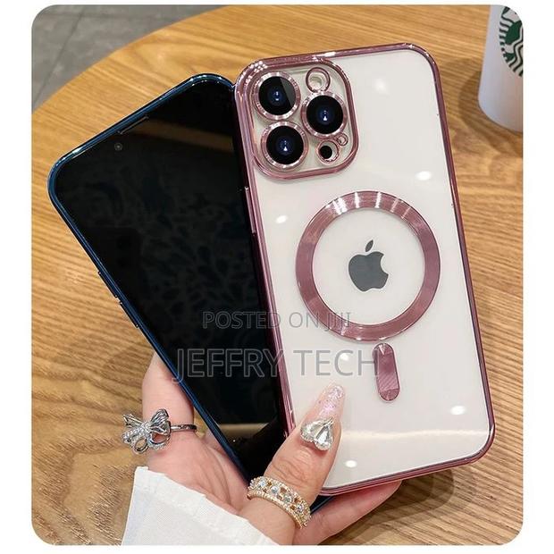 iPhone 14 Pro Max Case (Imagsafe Cover, Gold) - main view