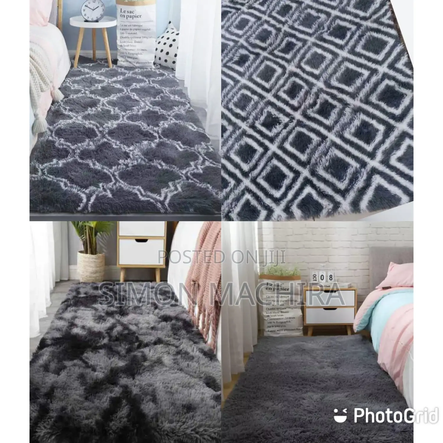 Fluffy Bedisde Mats