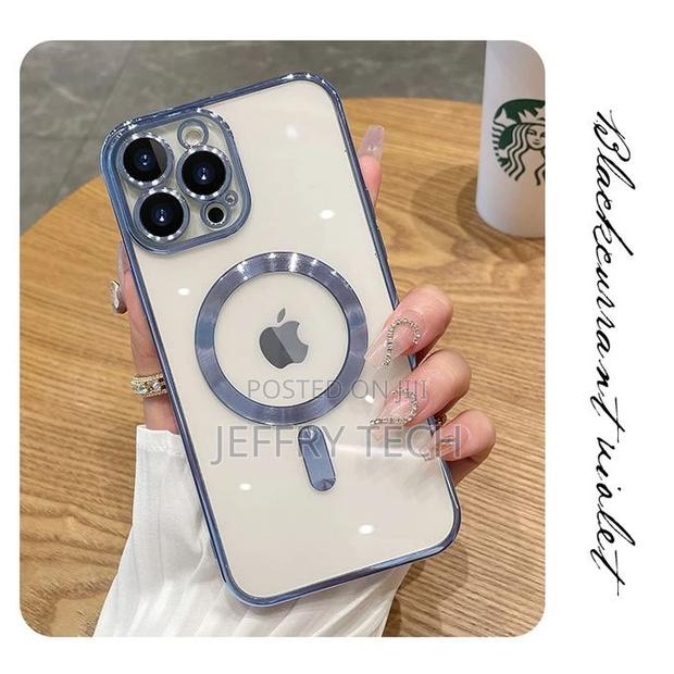 Magsafe Case for iPhone 13 Pro Max Magnetic Shockproof Heavy - thumbnail 3