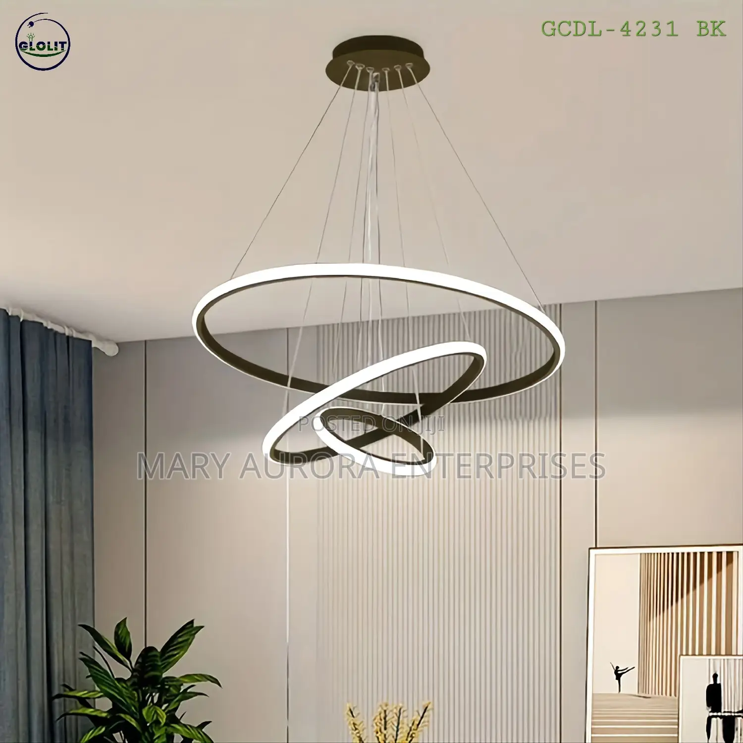 Minimalist Circular Chandeliers/Chandelier 3colours