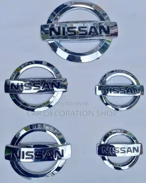 Different Sizes Nissan Logos