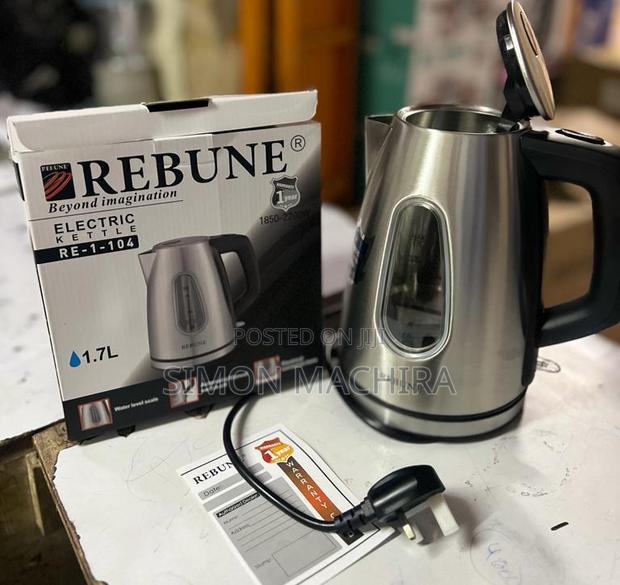Rebune Silver Electric Kettle - main view