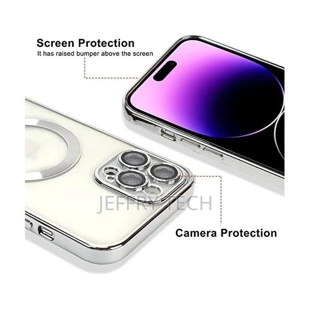 Perfect-Clear Grip Magsafe iPhone 14 PRO Max Cases - thumbnail 3