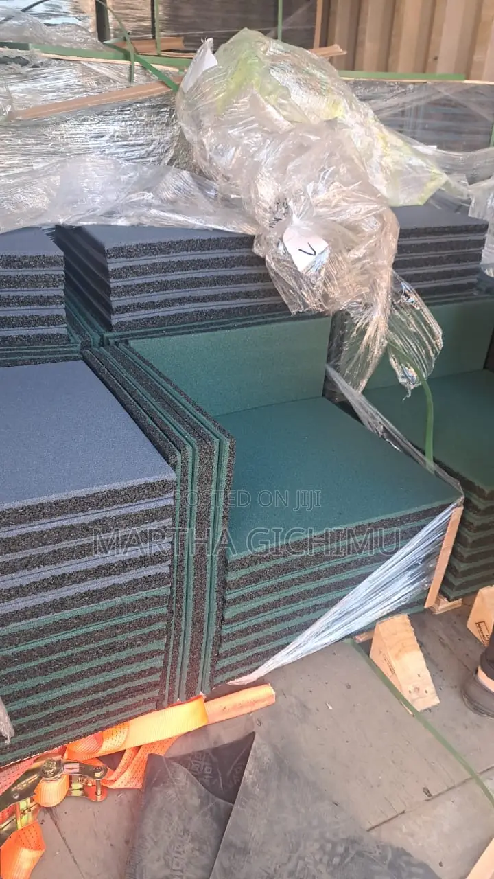 20mm Coloured Gym Rubber Mats Now Available