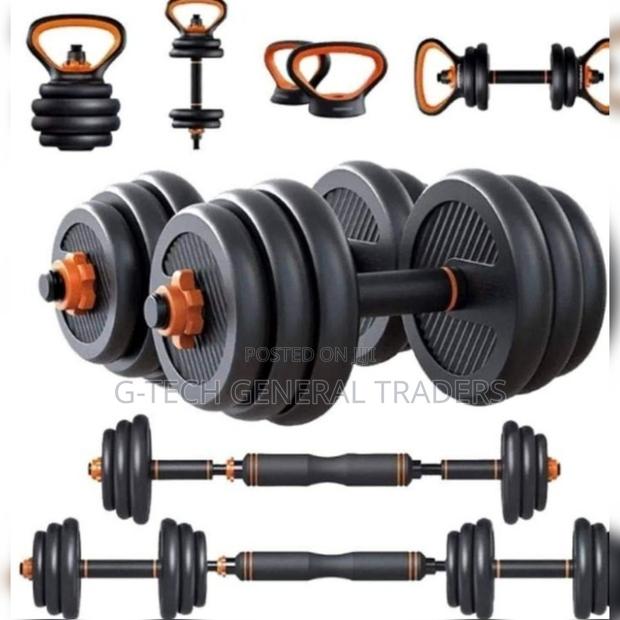 Dumbbells Set!6in1 Kettlebell With Dumbbells And Barbell Set