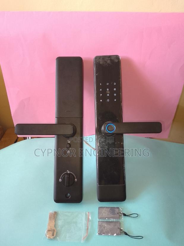 Secure Entry With Smart RFID Biometric Wifi Enabled Locks - main view