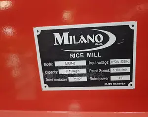 Rice Mill Machines With 3hp Motor