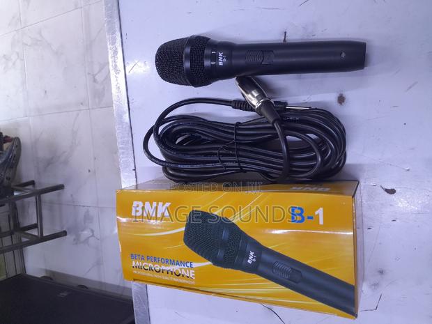 Corded Mic BNK - B1 Multipurpose Microphone (Black) - main view