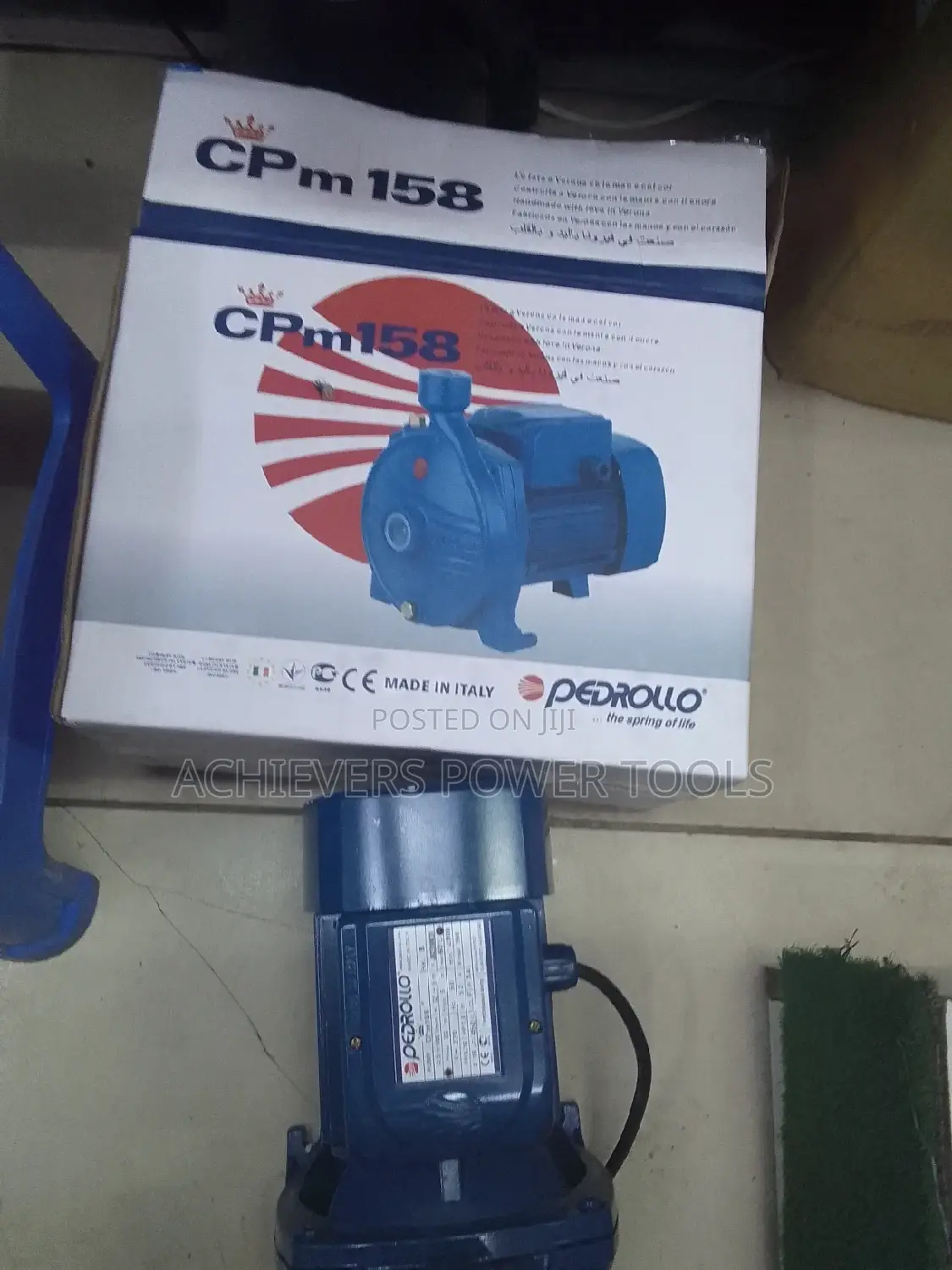 Pedrollo 1hp Booster Water Pump