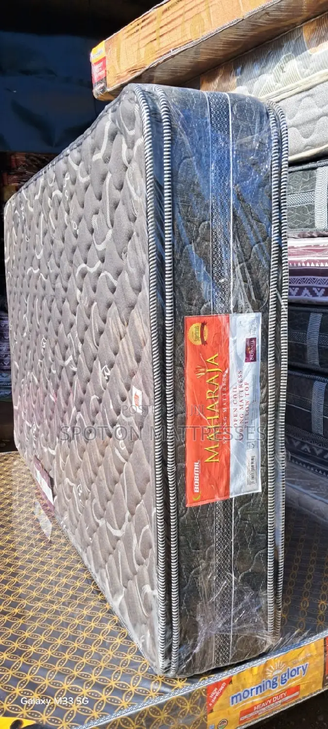 5by6 10inch Bobmil Maharaja Pillow Top Spring Mattresses.