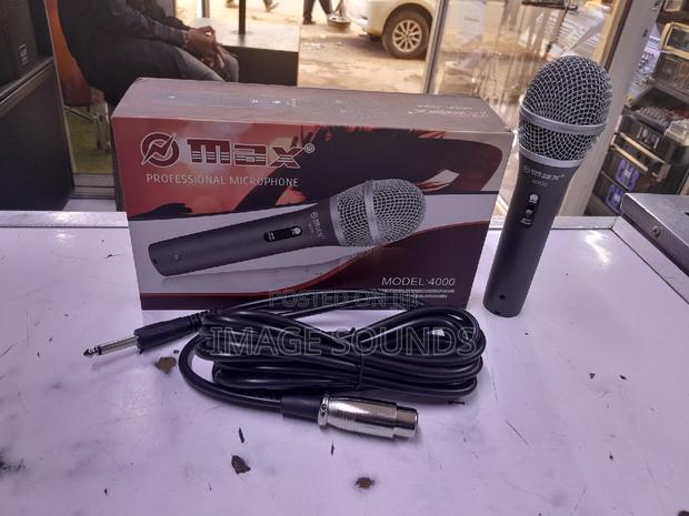 Max: 4000 Corded Mic- Unidirectional - main view