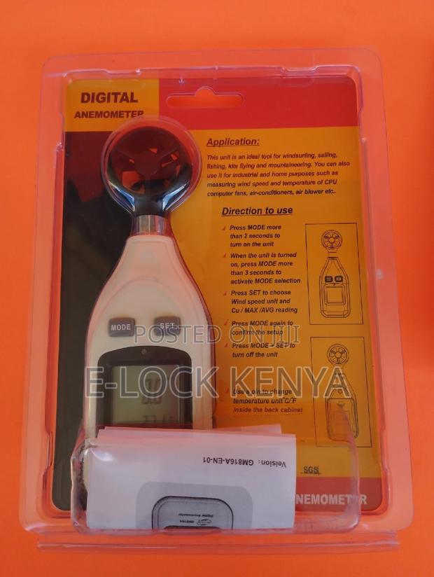 Benetech Digital Anenometer - main view