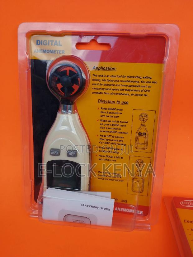 Temperature Digital Anenometer - main view