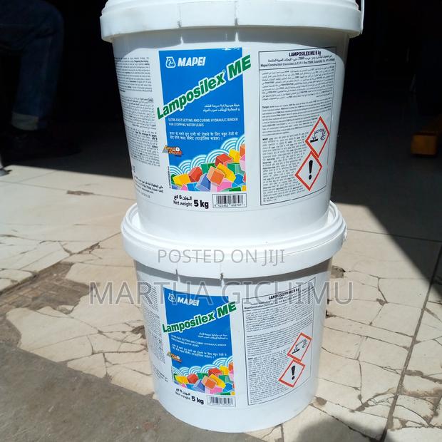Mapei Lamposilex -Hydraulic Binder to Plug