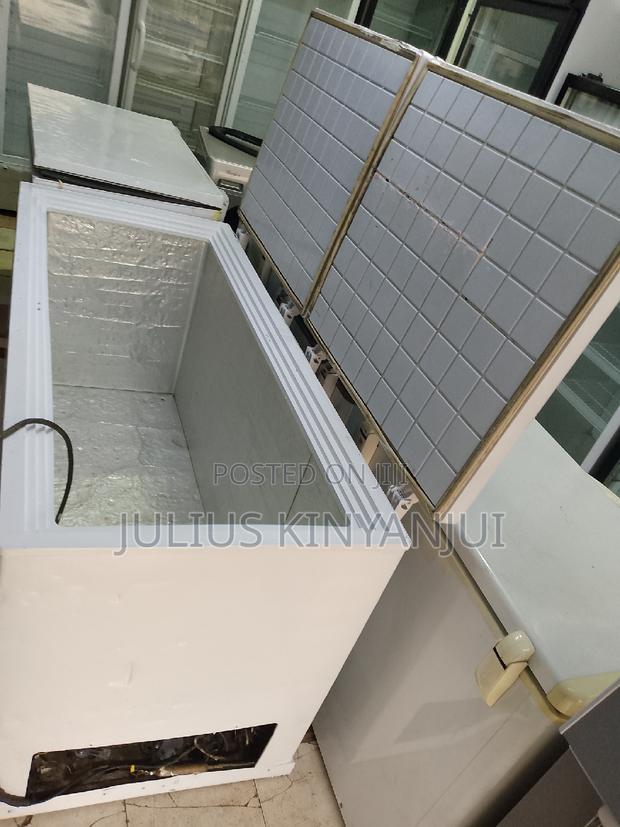 Double Door Deep Freezer - main view