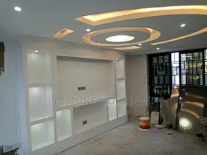 Gypsum TV Cabinet