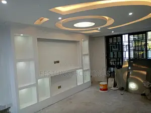 Gypsum TV Cabinet