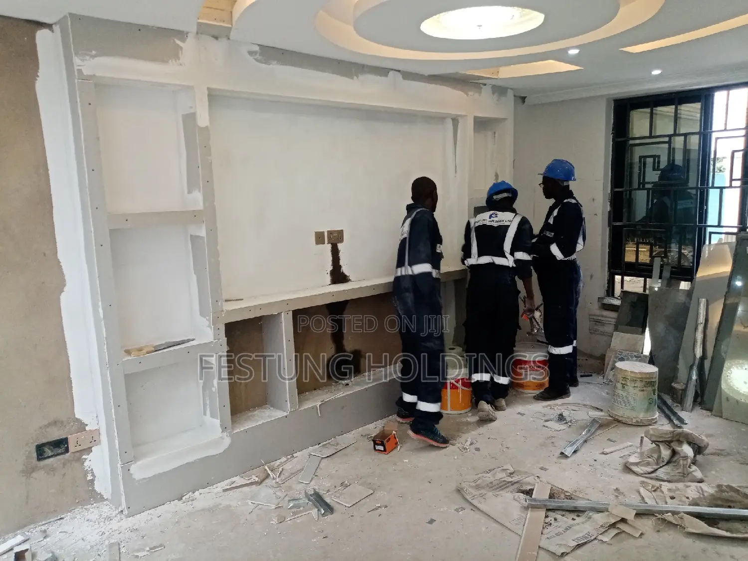 Gypsum Ceiling Plus TV Wall