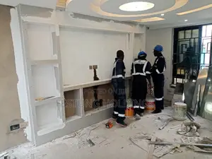 Gypsum Ceiling Plus TV Wall