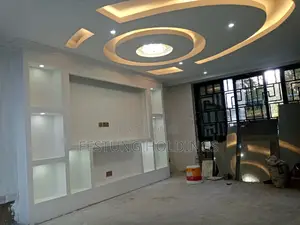 Gypsum Ceiling Plus TV Wall