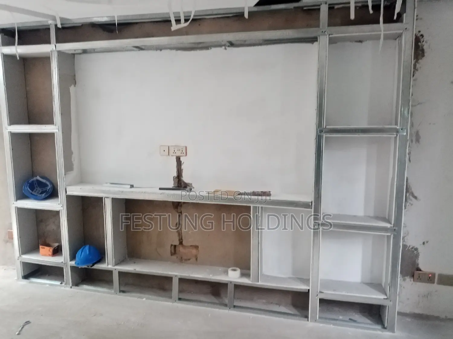 Gypsum Ceiling Plus TV Wall