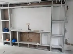 Gypsum Ceiling Plus TV Wall