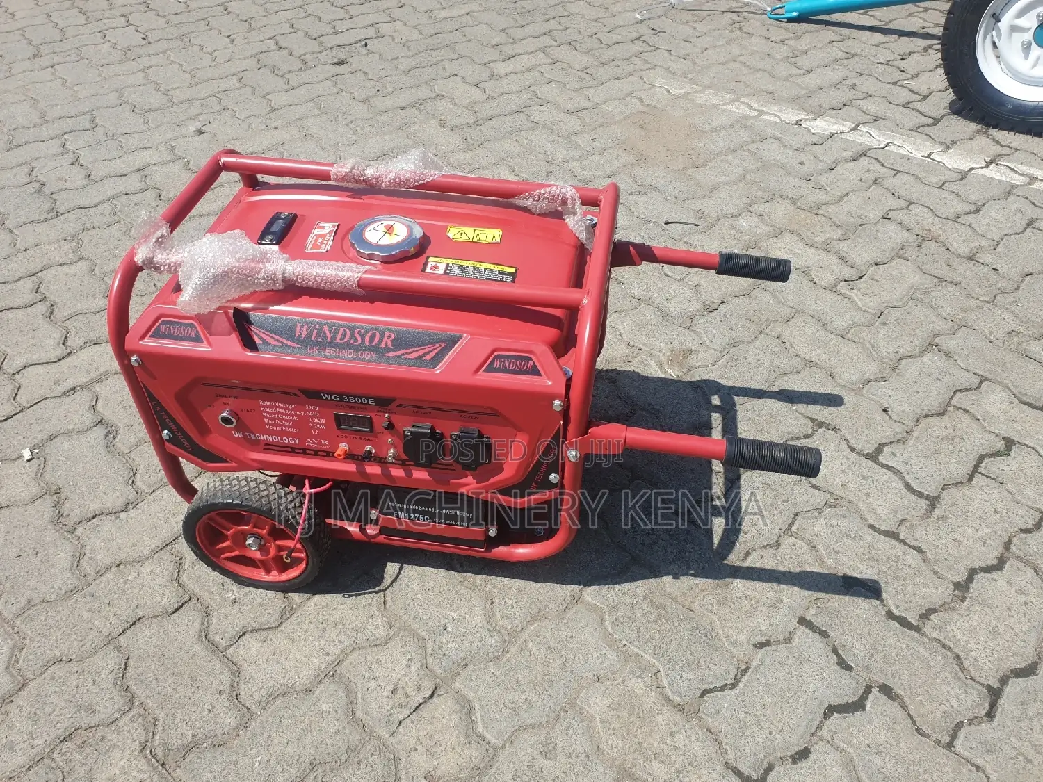 Windsor Brand Petrol 5kva Opened Generator