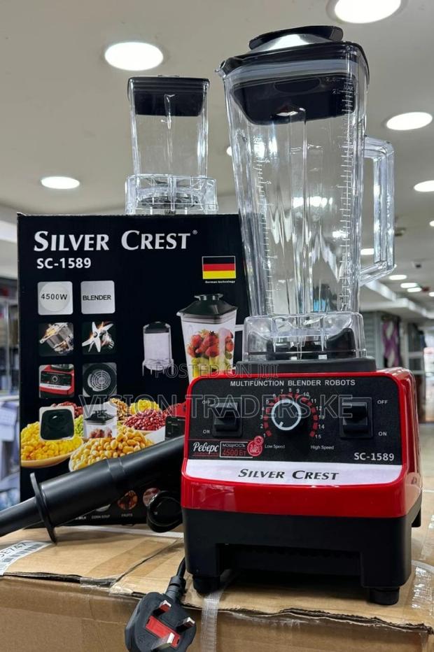 Silver Crest Electric 2L 2-in-1 Blender SC-1589 4500watts - main view