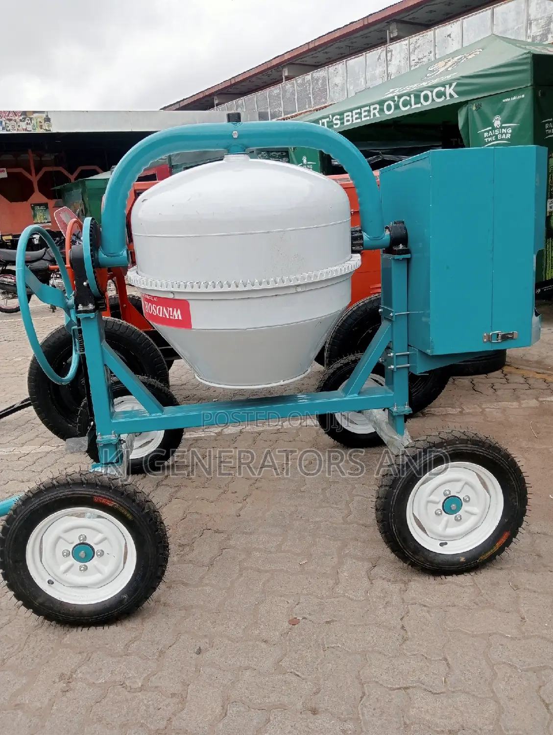 Windsor Heavy Duty 400litres Concrete Mixermachine (Stocked)
