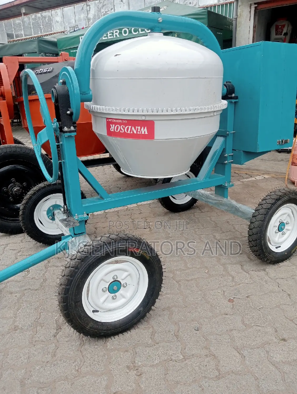 Windsor Heavy Duty 400litres Concrete Mixermachine (Stocked)
