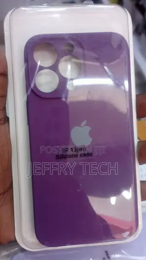 McFance Silicone Magnetic Case for iPhone 13 Pro Purple