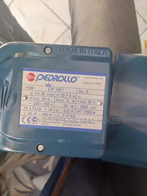 Pedrollo 1HP Water Booster Pump