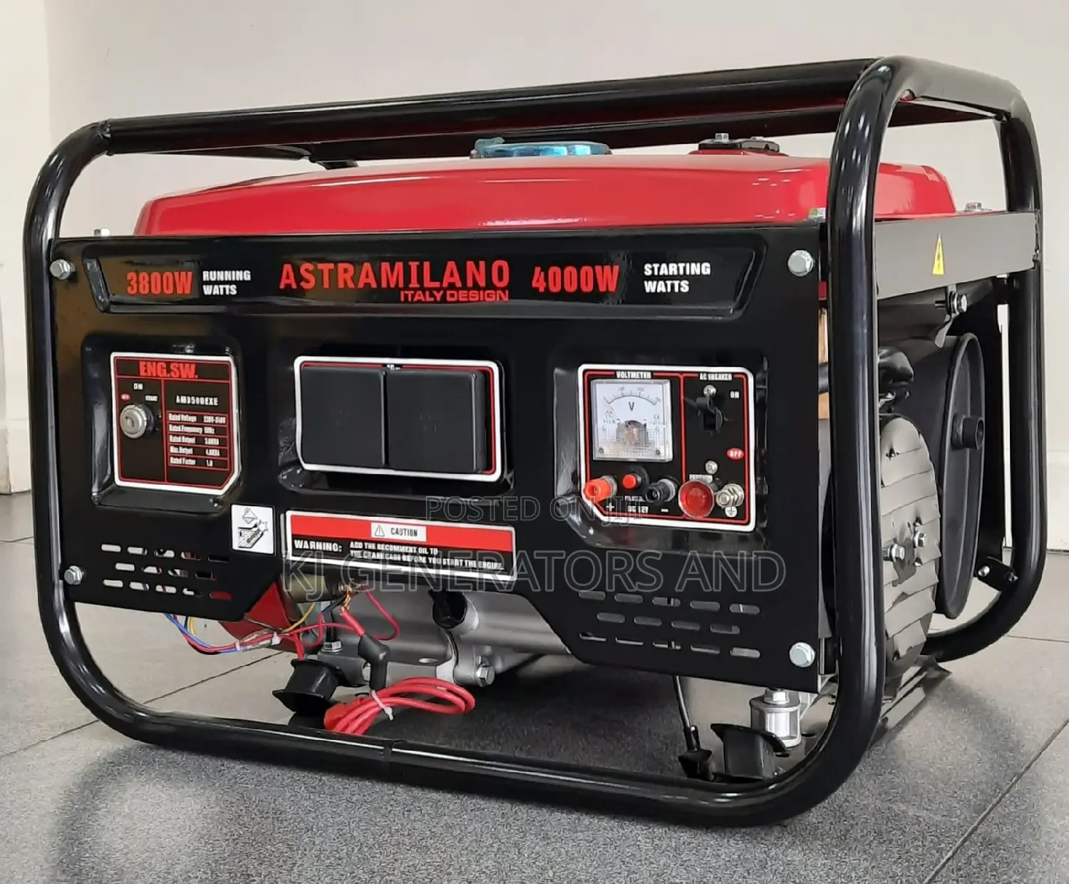 Astramillano 4000W Petrol Powered