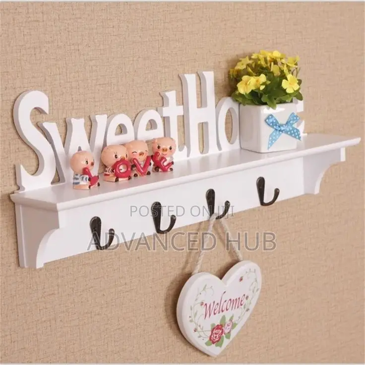 Sweet Home Home Decor Key Hanger Decor Shelf