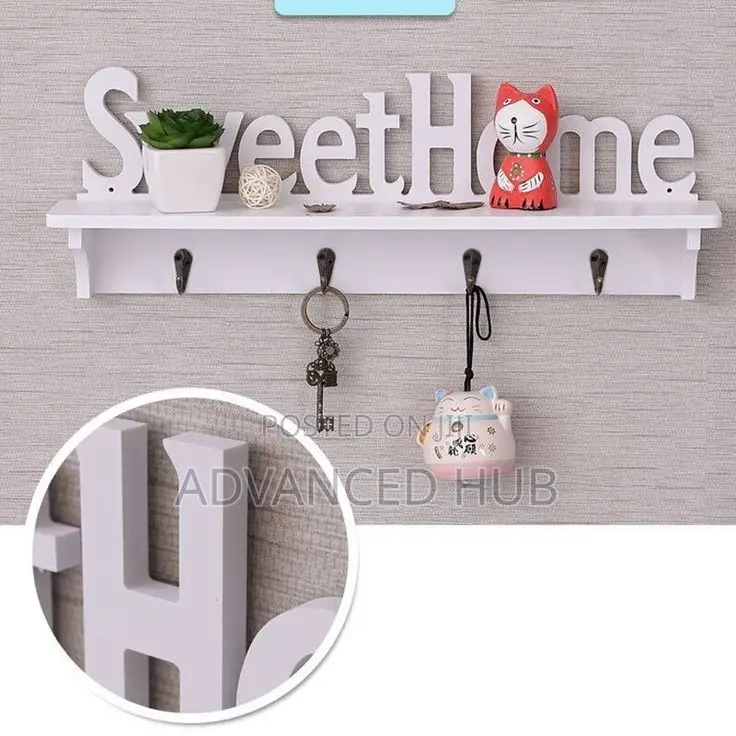 Sweet Home Home Decor Key Hanger Decor Shelf