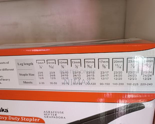 Foska Heavy Duty Staples - thumbnail 2