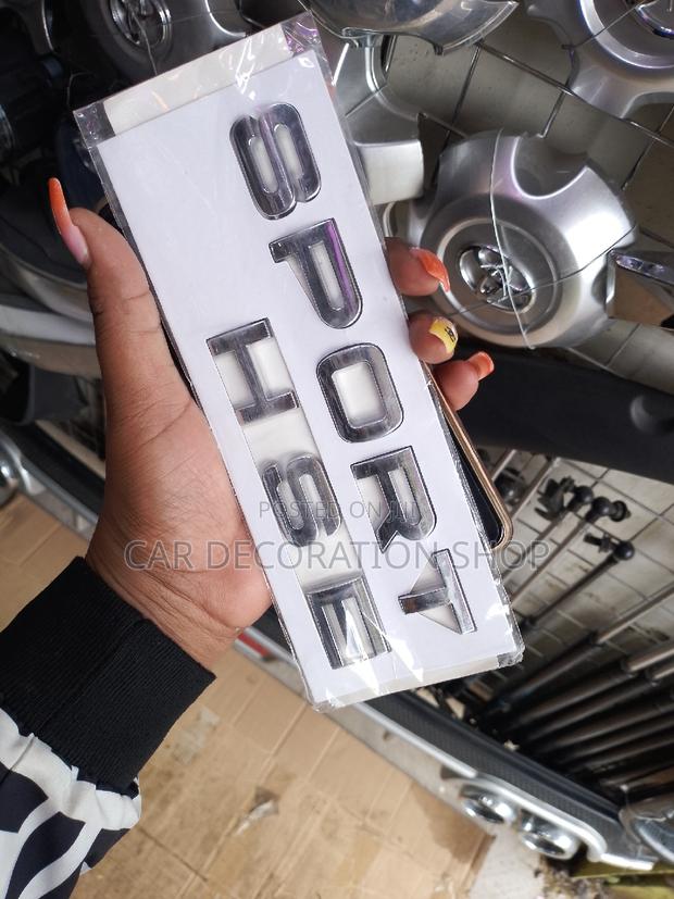 Range Rover SPORT HSE Badge - main view