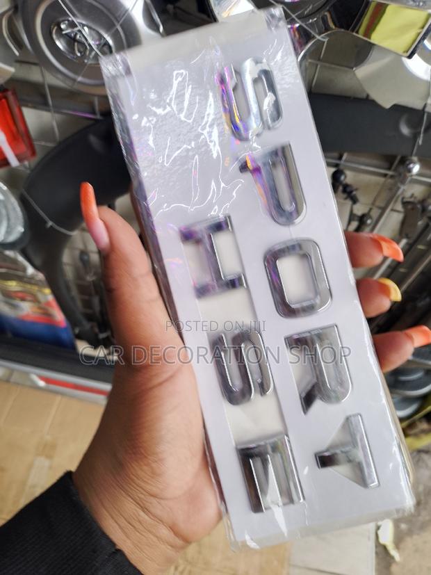 SPORT HSE Chrome Lettering