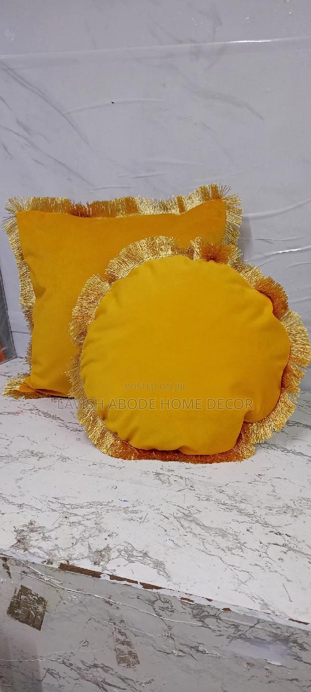 Circular and Square Tassled Covers - thumbnail 2