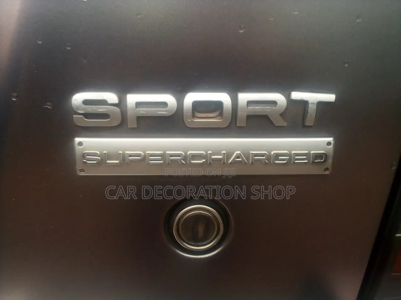Range Rover Supercharged Boot Badge