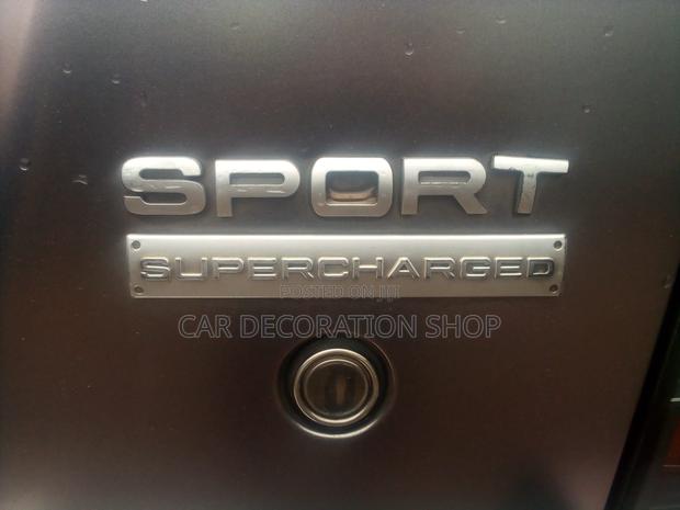 Range Rover Supercharged Boot Badge