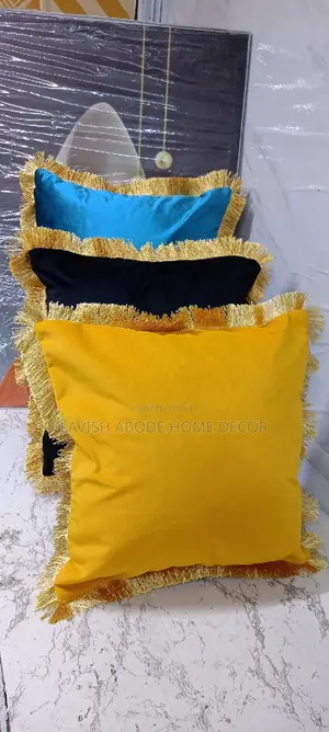 Throw Pillow Covers With Tassels