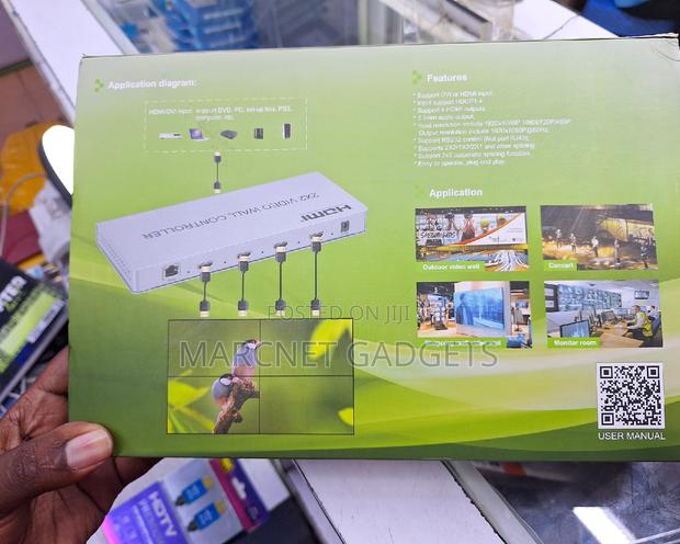 2×2 Video Wall Conteoller 4 Screens Joiner Combine - thumbnail 3