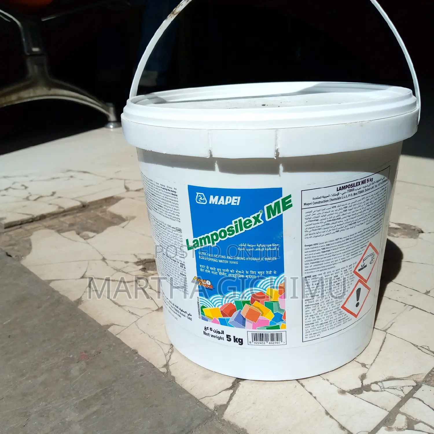 Mapei Lamposilex Waterplug
