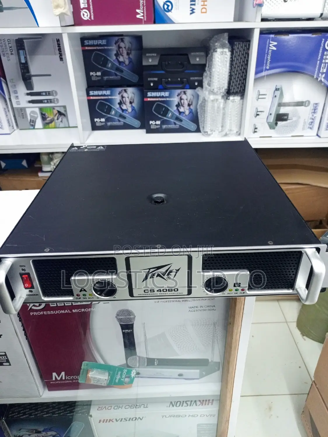 Original Peavey Cs4080 Professional Power Amplifier
